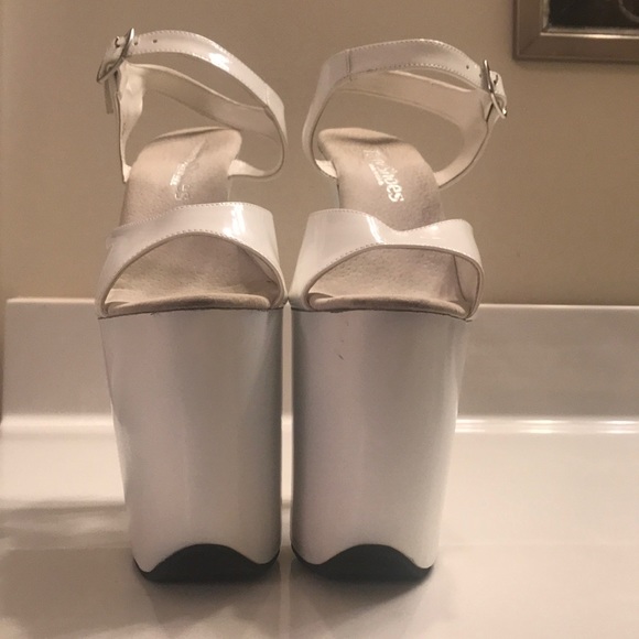 Tony Shoes 8 inch Dancer Platform High Heels SZ 8 - Picture 6 of 9